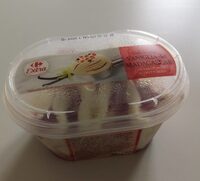 Gelato alla vaniglia del Madagascar con frutti rossi
