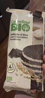 Gallette di riso con cioccolato fondente