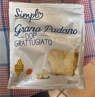 Grana padano DOP grattuggiato