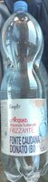 Acqua minerale naturale frizzante