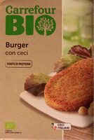 Burger con ceci