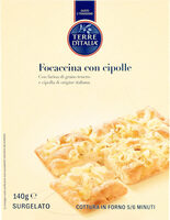 Focaccia alla genovese con cipolle