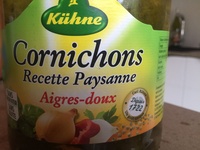 Cornichons Recette Paysanne Aigres-doux