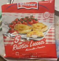 Rustici leccesi mozzarella e pomodoro