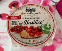Le bruschette al basilico