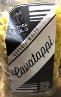 Organic white cavatappi pasta