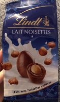 Oeufs avec noisettes entieres
