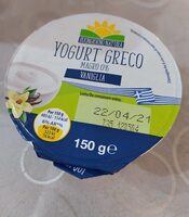 Yogurt greco vaniglia