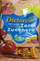 Caramella Dura Zero Zucchero Limone Arancia Amarena e Fragola
