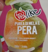 Purea di mela e pera