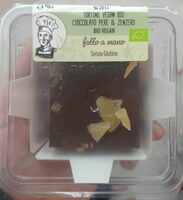 Tortino vegan bio cioccolato pere e zenzero