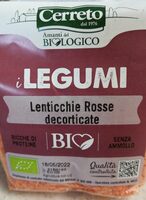 Lenticchie rosse decorticate
