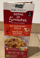 Boulgour bio épicé aux haricots rouges