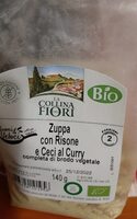Preparato per zuppa con risonanza e ceci al curry