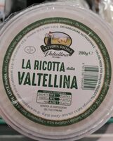 La ricotta della Valtellina