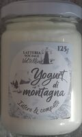 Yogurt di montagna intero e compatto