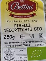 Piselli decorticati bio