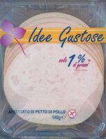 Affettato di petto di pollo 1% grassi