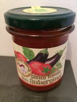 Sauce tomate aux aubergines