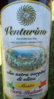 Olio extra verrine di oliva