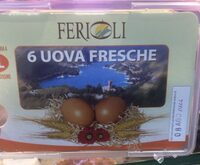 6 uova fresche xl grandissime