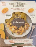 Fresh pumpkin gnocchi