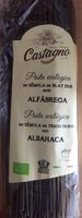 Pasta ecologica de trigo duro con albahaca