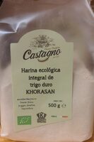 Harina ecológica integral de trigo duro Khorasan