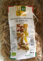 Macarrones de espelta