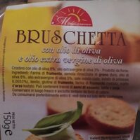Bruschetta olio d'oliva e olio extravergine di oliva