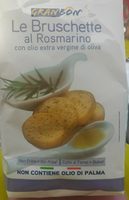 Bruschetta avec romarin et huile d'olive