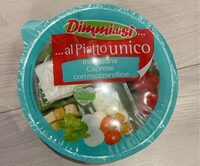 Insalatona caprese con mozzarelline