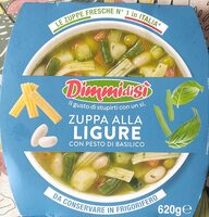 Le zuppe fresche zuppa alla ligure senza aglio