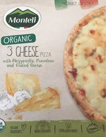 Organic 3 cheese with provolone and mozzarella