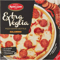 Extra voglia pizza extra sottile salamino