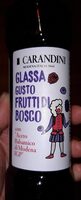 Crema Con Vinagre Balsamico De