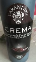 Crème à base de vinaigre balsamique de Modène