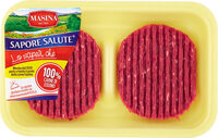 Sapore salute hamburger di equino classico