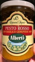 Pesto rosso con basilico genovese Dop