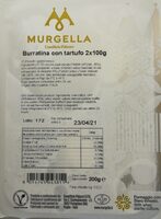 Burrata con tartufo