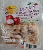 Tarallini di Calabria con cipolla di Tropea