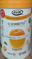 Il sorbetto gusto tangerino