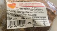 Ciambellone 1/4 al cacao