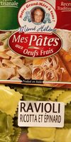 Ravioli ricotta et épinards