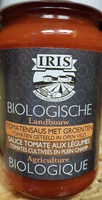 Sauce tomate aux légumes bio