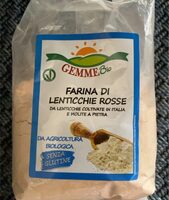 Farina di lenticchie rosse
