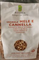 Granola mela e cannella
