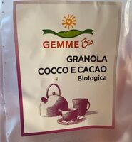 Granola cacao e cocco