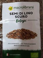 Semi di lino scuro