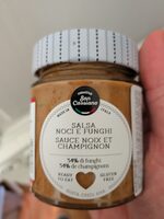 Bruschetta nüsse und pilze
